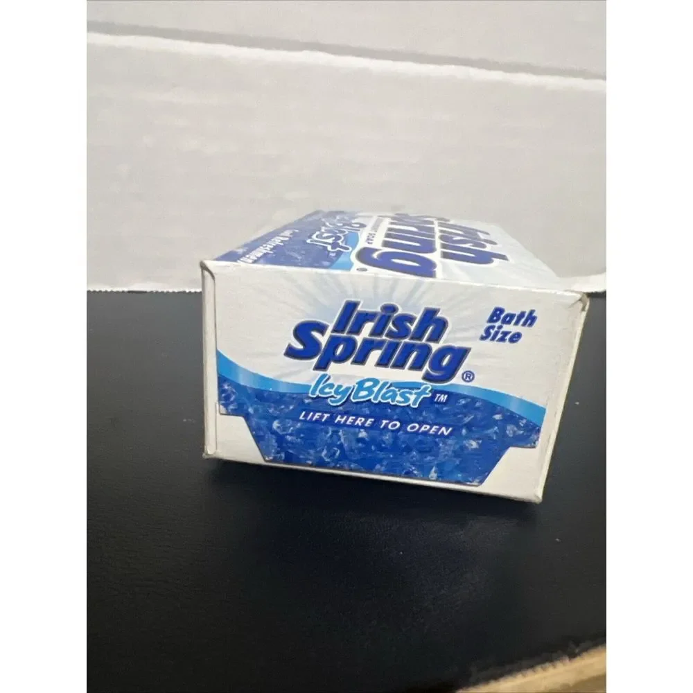 1 Vintage Irish Spring Icy Blast Soap Bar New Sealed 4.5oz‎